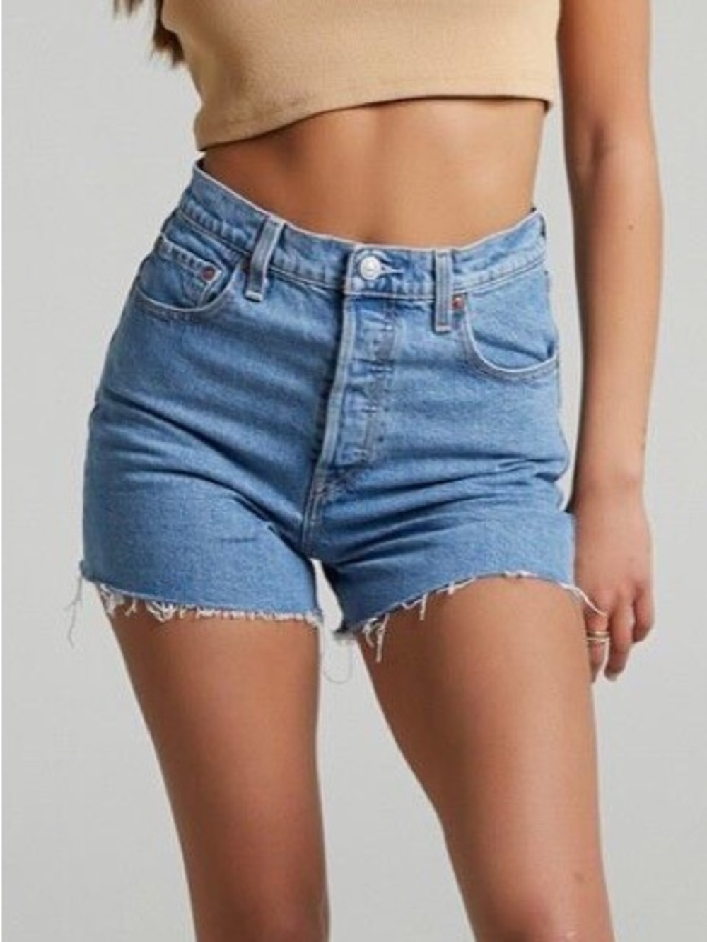 Levi's Ribcage Denim Short, Size 27